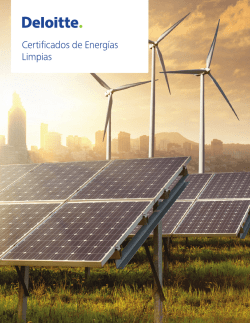 Certificados de Energías Limpias