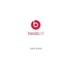 USER GUIDE - Beats By Dre
