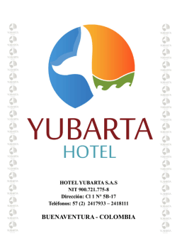 BUENAVENTURA - COLOMBIA - Hotel Yubarta Buenaventura