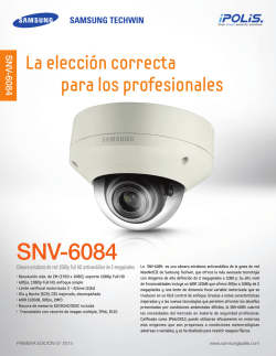 SNV-6084 - CCTV Center