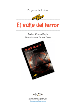 El valle del terror. Proyecto de lectura