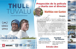 Cartel -Thule-Tuvalu film de Matthias von Gunten