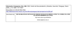 versión online - Centro de Documentación y Estudios | CDE