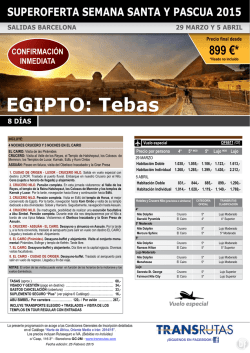EGIPTO: Tebas - TravelPuentes
