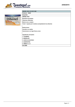 DIBENEL MAX 30 CAPS CMD Producto : 82829 Disponible