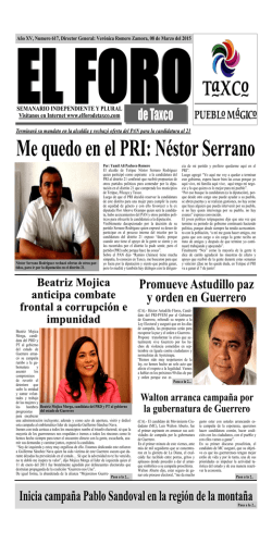 Promueve Astudillo paz y orden en Guerrero