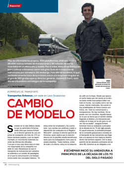 CAMBIO DE MODELO - TodoTransporte.com