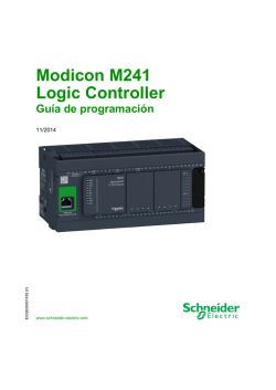 Modicon M241 Logic Controller - Guía de programación