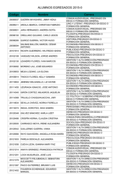 Lista oficial de egresados 2015-0