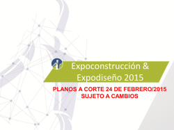 General floor plan - Expoconstrucción y expodiseño