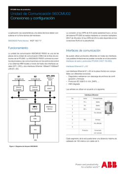 560CMU02 Conexiones y configuración (Español - pdf