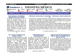Infonews México, 3 de marzo de 2015