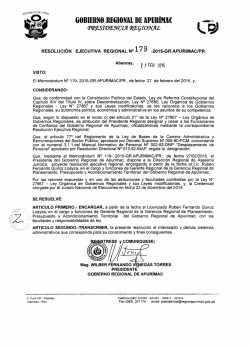 gobierno regional de apijríma - Gobierno Regional de Apurímac