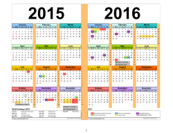 2015-2016 Calendar - Tell City Schools
