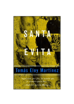 TOMÁS ELOY MARTINEZ. Santa Evita