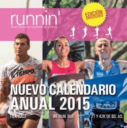 nuevo calendario anual 2015