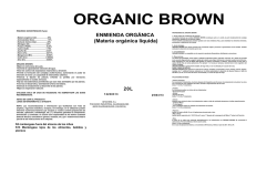ORGANIC BROWN