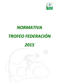 Normativa - Federación Andaluza de Ciclismo