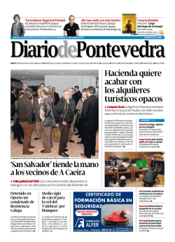 12/03/2015 - Diario de pontevedra