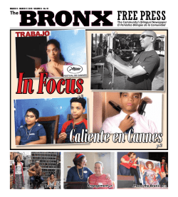 Caliente en Cannes - The Bronx Free Press