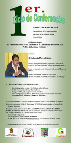 Dr. Eduardo Mercado Cruz.