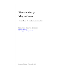 Compilado de problemas resueltos, Electricidad y Magnetismo, 2da