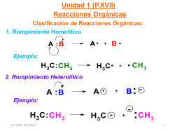 Unidad 1 (Q.O.I 1S 2015 P.XVII propiedades químicas 1.7)