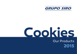 Cookies - Grupo Siro