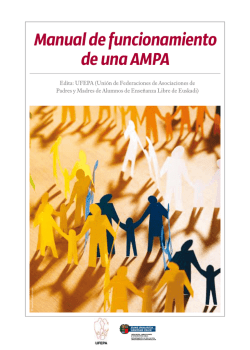 Manual de funcionamiento de una AMPA