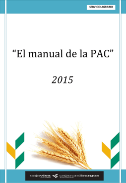 manual pac 2015 - Fundacion Caja Rural Burgos