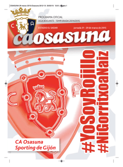 OSASUNA 29 marzo 2015:Osasuna 2012-13