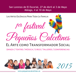 1er festival - Festival Pequeños Calcetines
