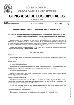 B-211-5 - Congreso de los Diputados