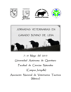 7 – 8 Mayo del 2015 Universidad Autónoma de Querétaro