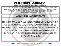 grupo army - Avivamiento
