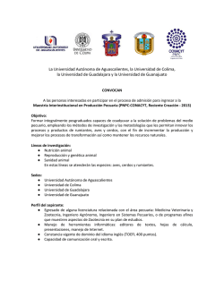 La Universidad Autónoma de Aguascalientes, la Universidad de