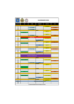 Calendario 2015 (PDF) - Campeonato Nacional de Rally