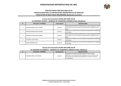 05 resultados de evaluaciones curriculares conv 25/03/2015