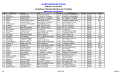 boletin nº 2 - 27/03/2015 - Liga Mendocina de Fútbol