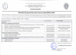 PROCESO DE SELECCiÓN CAS Nº 035-2015-GRA-DRE