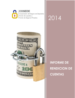 Informe Rendición de Cuentas 2014