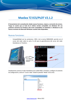MaxSea TZ ECS/PLOT V2.1.2
