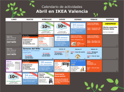 Abril en IKEA Valencia