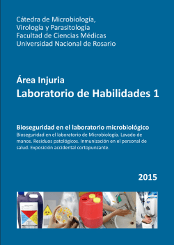 Laboratorio de Habilidades 1 - Cátedra de Microbiología, Virología y