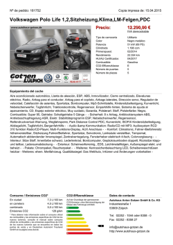 Volkswagen Polo Trendline 1.0 (Klima el. Fenster)