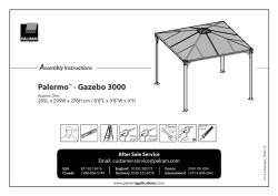 Palermo" - Gazebo 3000