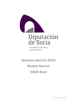 Apertura ejercicio 2015 modelo Normal(13/04/2015)
