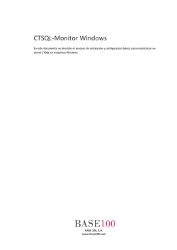 CTSQL-Monitor Windows