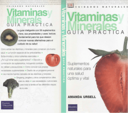 Vitaminas y Minerales Guia Practica