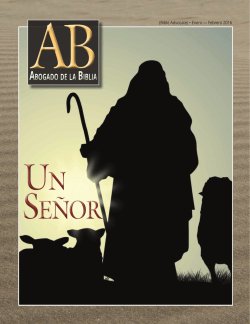 Señor Señor - The Bible Advocate Online